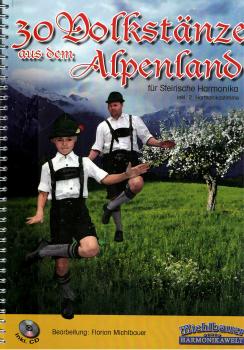 30 Volkstänze aus dem Alpenland