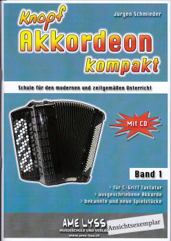 Knopf Akkordeon kompakt Band 1