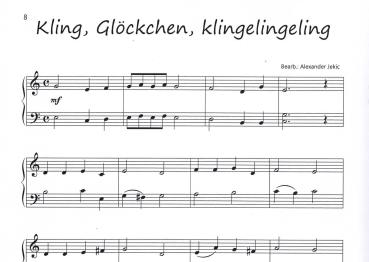 Weihnachtslieder mit dem Melodiebass-Akkordeon