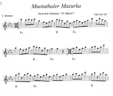 Traditionell - 2. Stimme