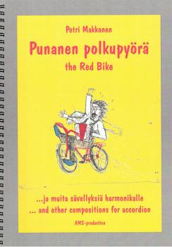Punanen polkupyörä - the red bike