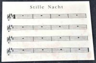 Postkarte "Stille Nacht"