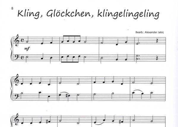 Weihnachtslieder mit dem Melodiebass-Akkordeon